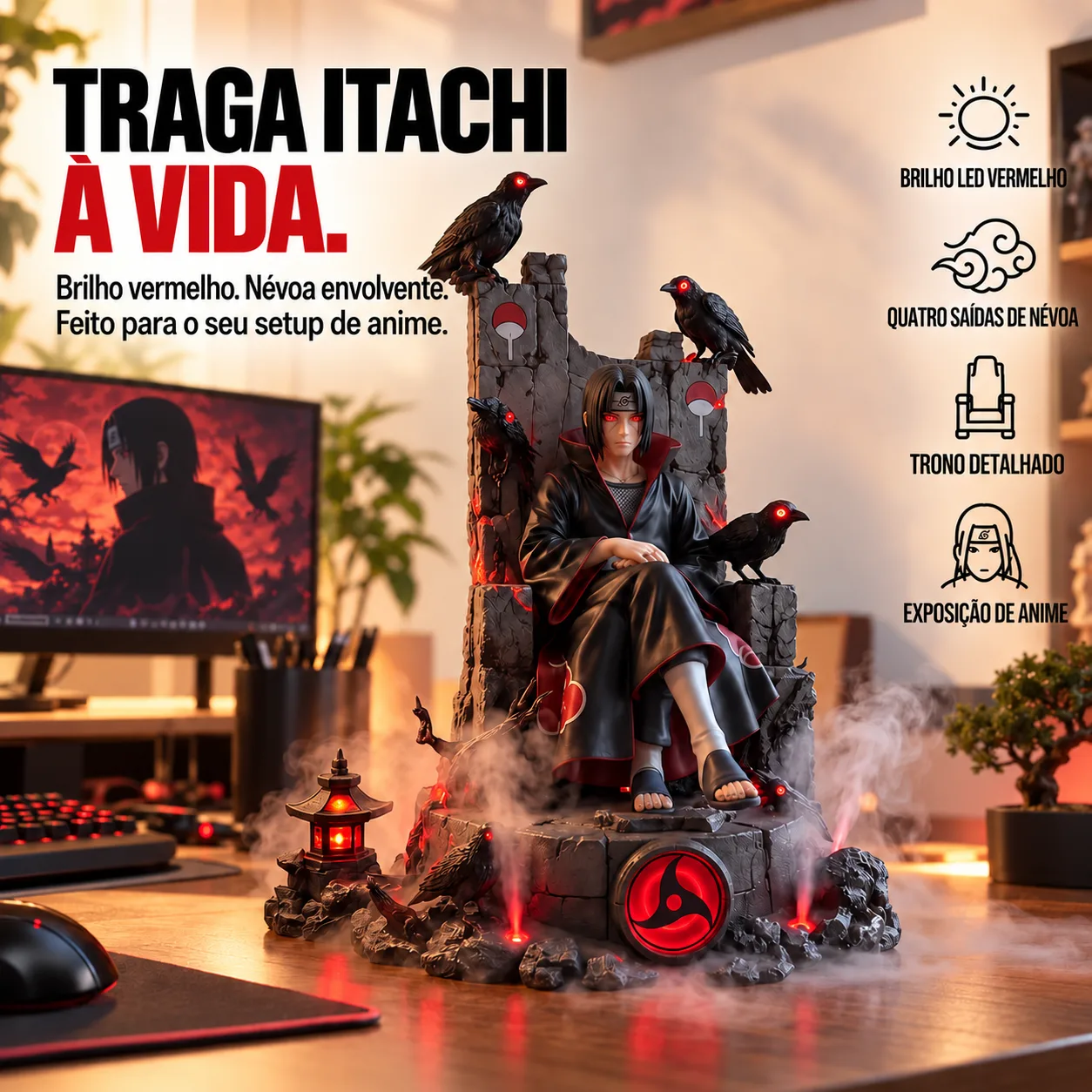 Umidificador UchiMist™ Uchiha — imagem 1
